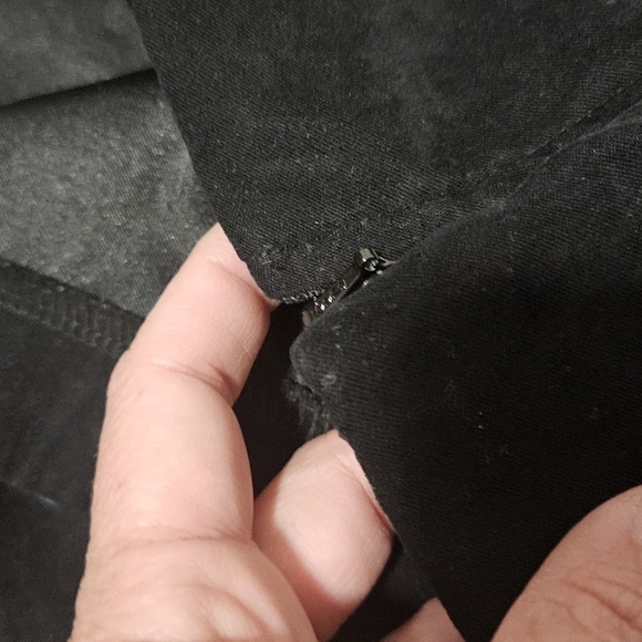 LL Bean faux suade style pants side zip size 8 regular - Picture 9 of 14